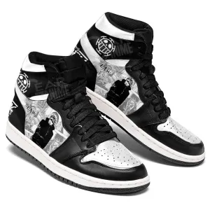 Trafalgar Law Sneakers Custom OP Shoes Manga Style