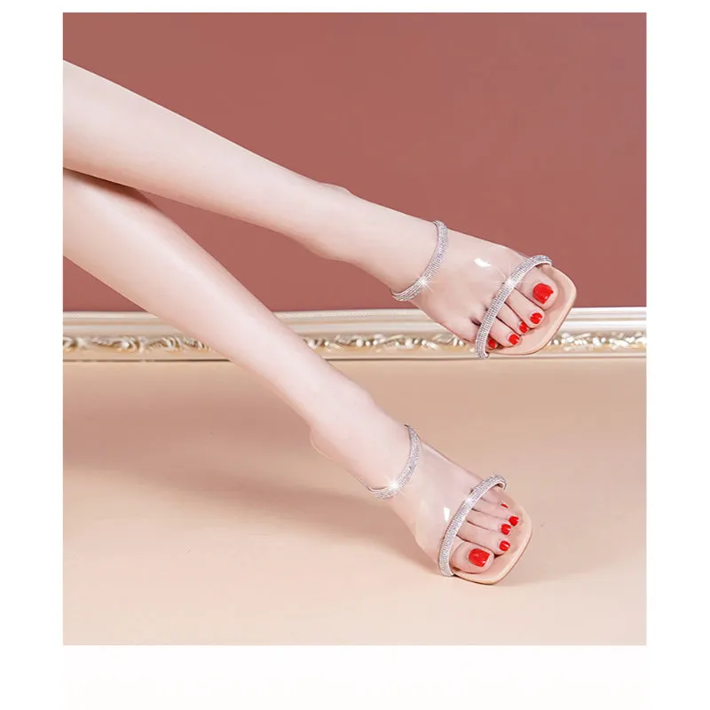 Transparent PVC Sandals
