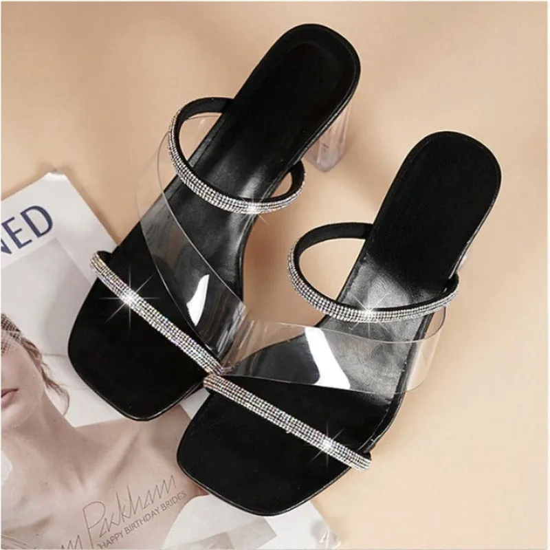 Transparent PVC Sandals