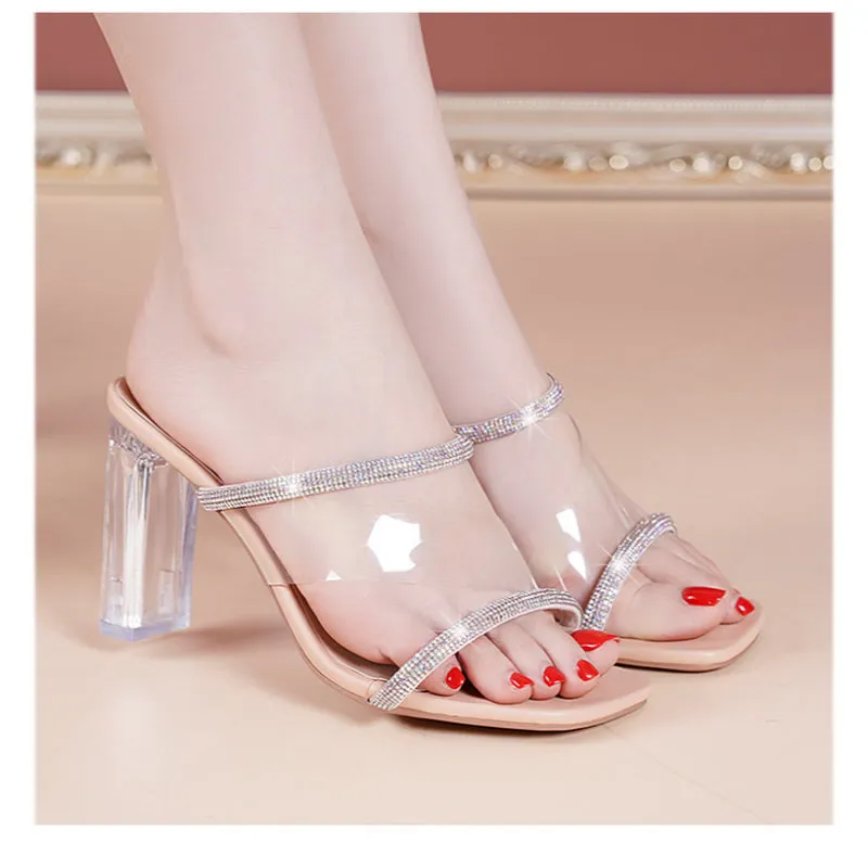 Transparent PVC Sandals