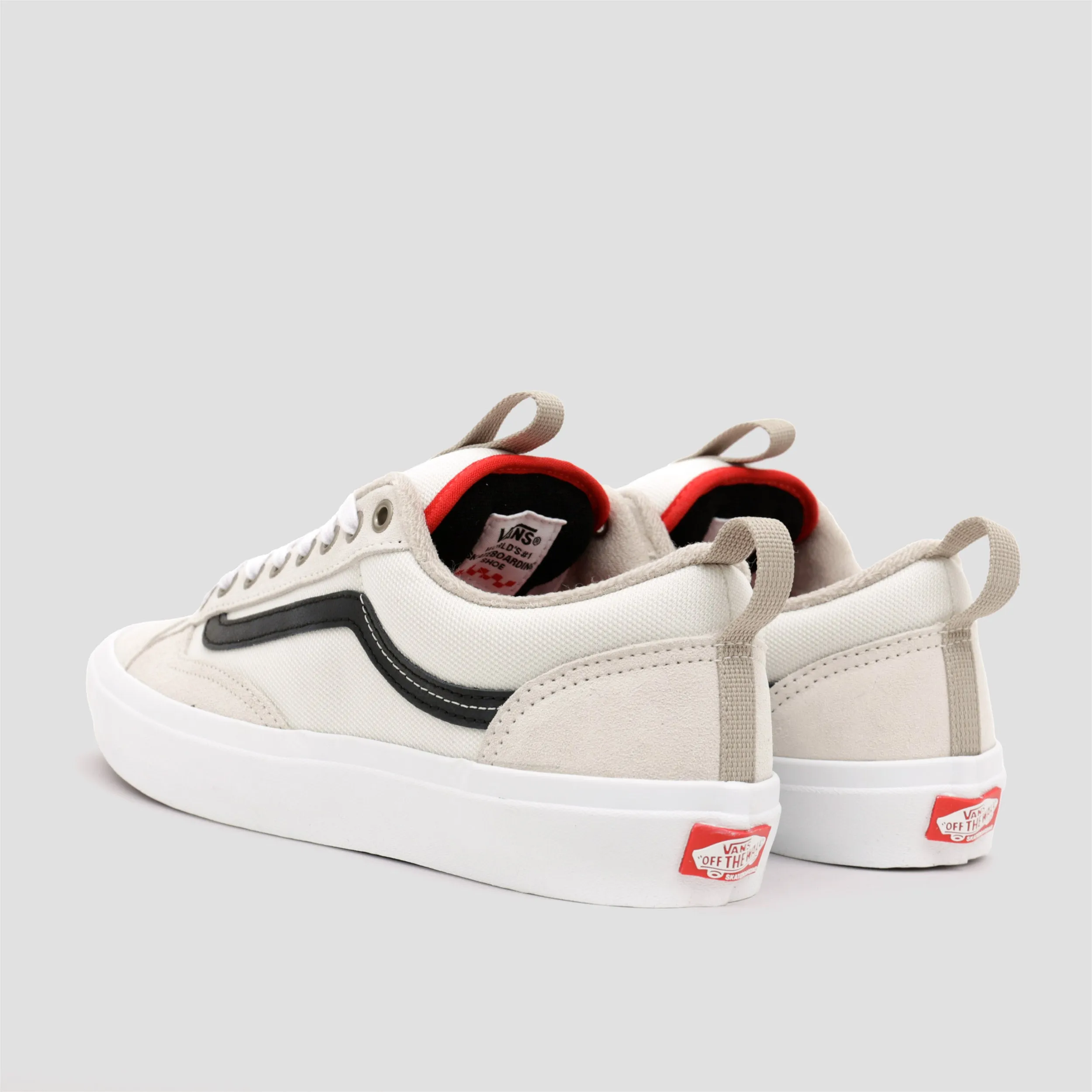 Vans Skate Old Skool 36  Skate Shoes Antique White / Black