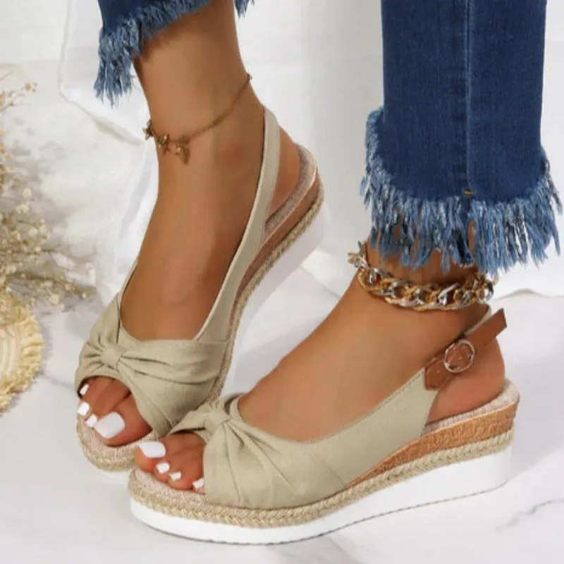 Women Sandals Wedges Comfort Lightweight High Heels