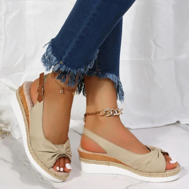 Women Sandals Wedges Comfort Lightweight High Heels