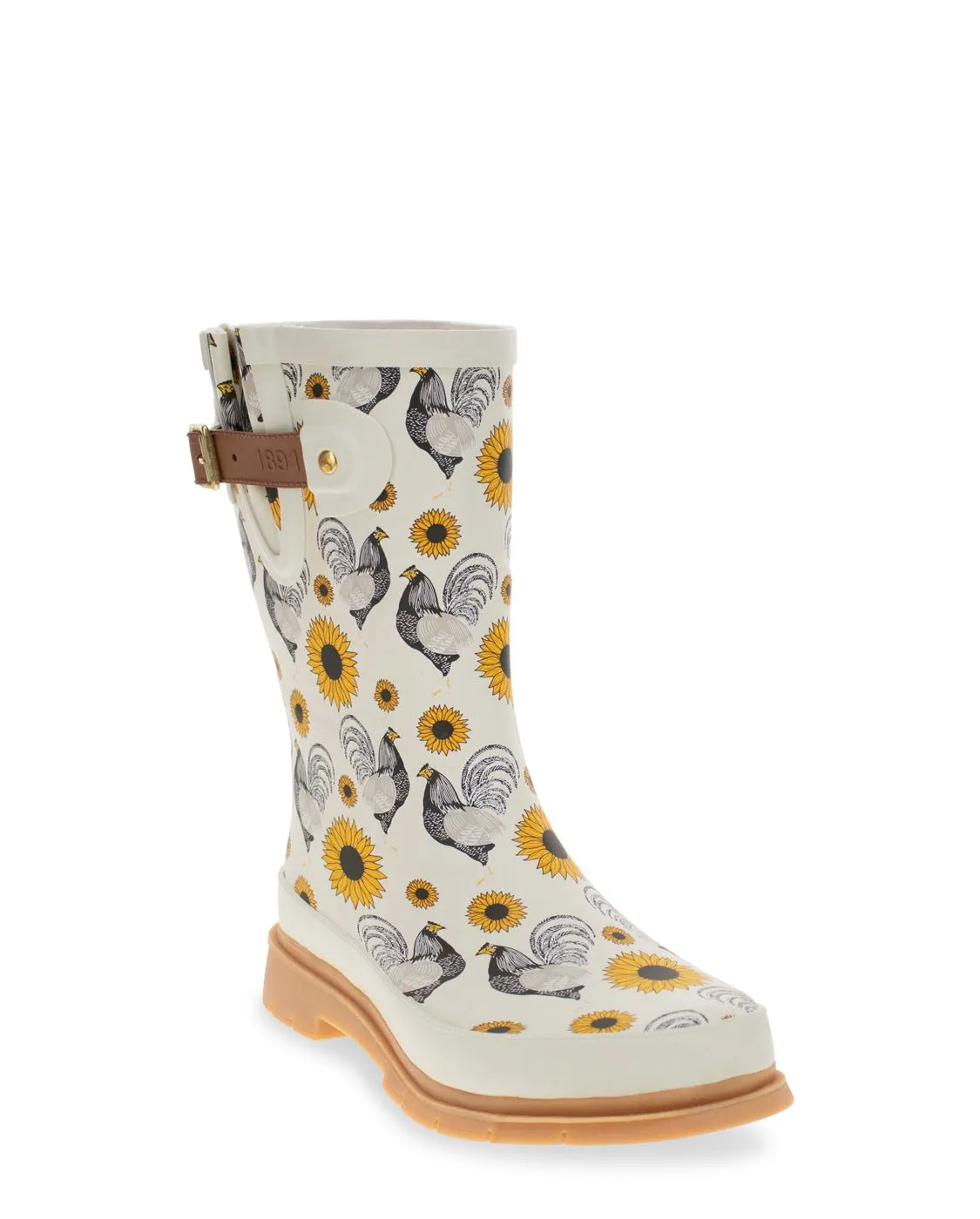 Women's Rooster Rise Mid Rain Boot - Cream