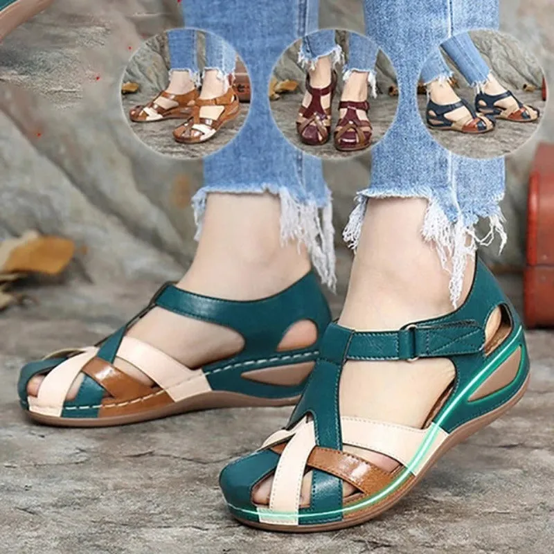 Women's Slip-On Round Sandals