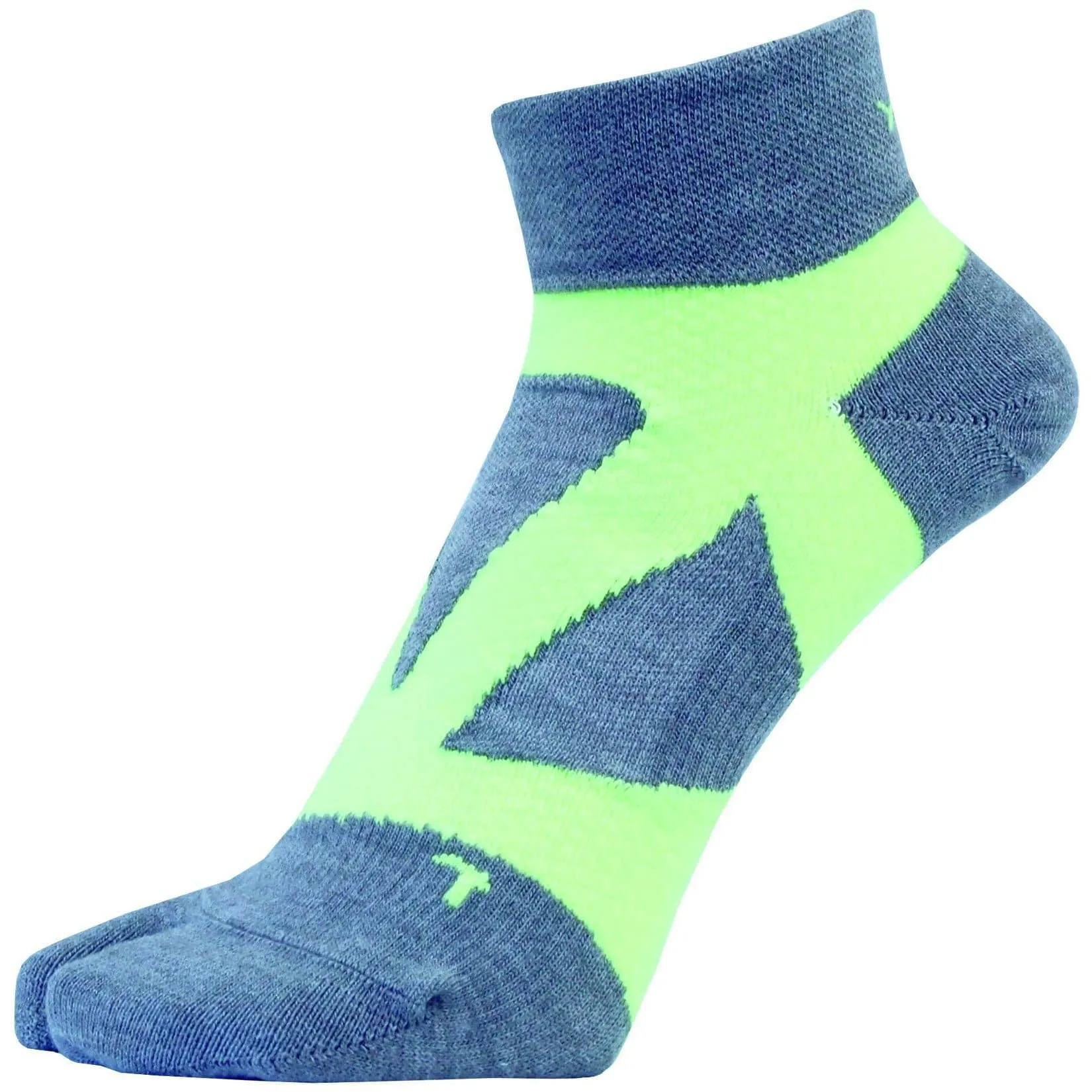Yamatune 2 Toe Socks- Middle Length with Anti-slip Dots