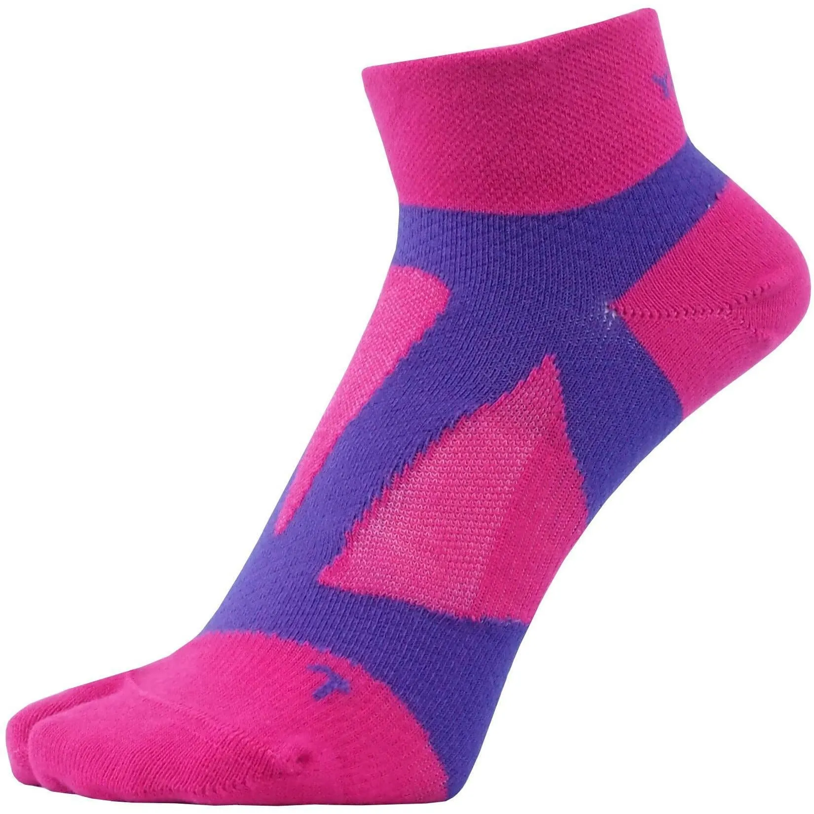 Yamatune 2 Toe Socks- Middle Length with Anti-slip Dots