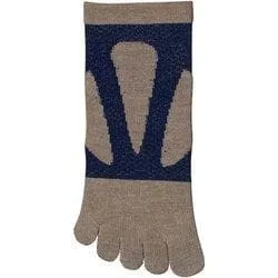Yamatune 5 Toe Socks - Short Length WITHOUT Anti-Slip Dots
